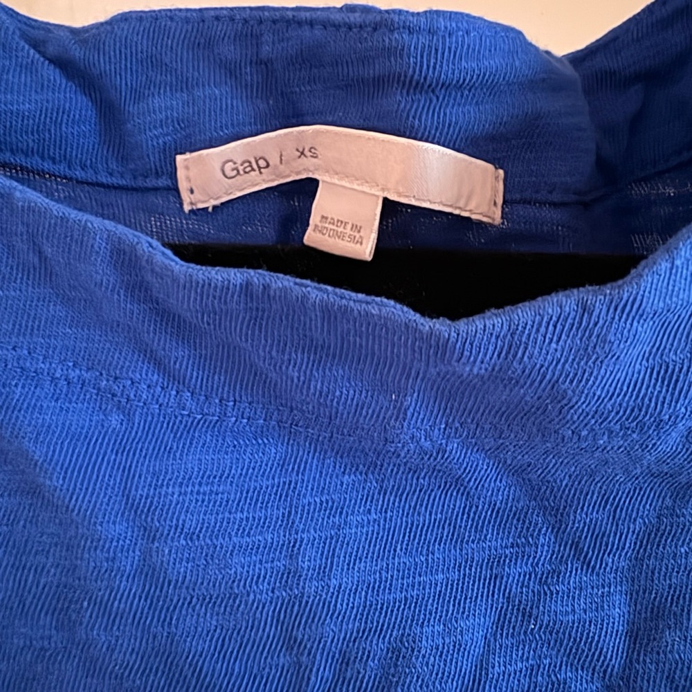 ❤️‍🔥$7 Deal❤️‍🔥GAP Royal Blue T-Shirt Dress - Picture 3 of 9